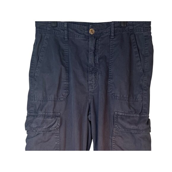 ZARA Womens Size 6 Cargo Pants Dark Gray 100% Cotton - Picture 11 of 16